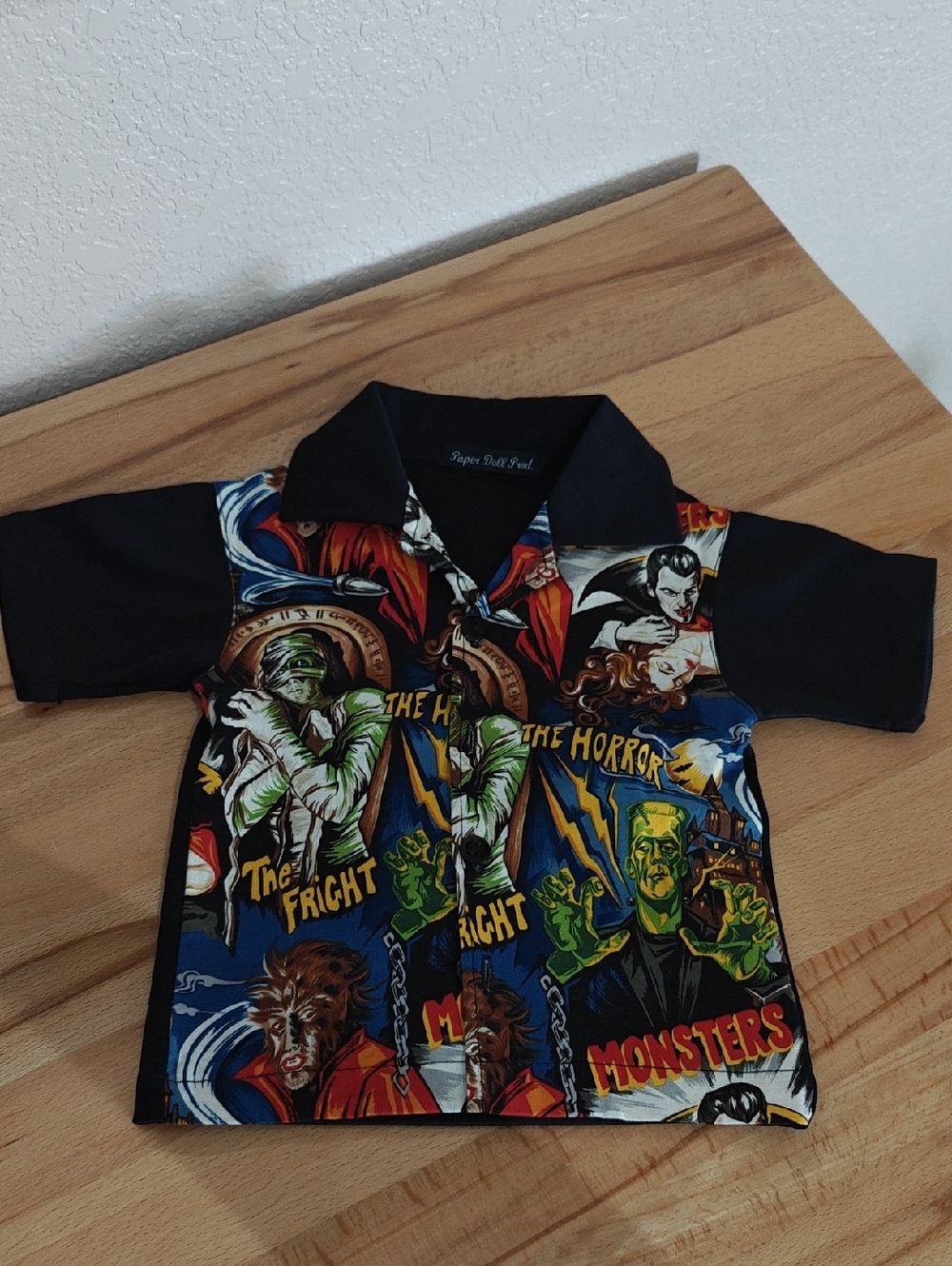 Monsters Button Up Shirt
